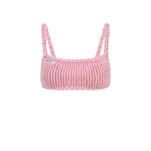 Hope Macaulay - Colossal Knit Bralette - Pink